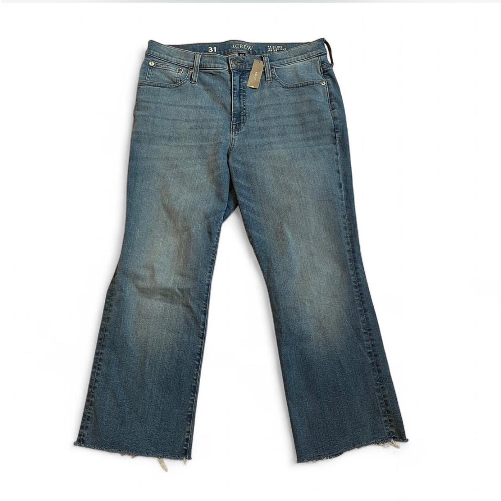 J. Crew net Demi Crop Boot Cut Jeans 31